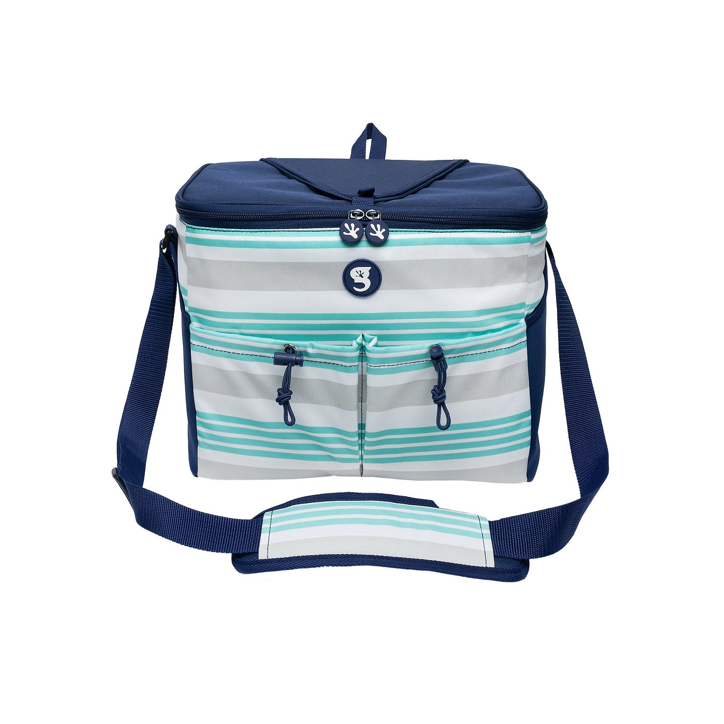 Blue & Grey Stripe