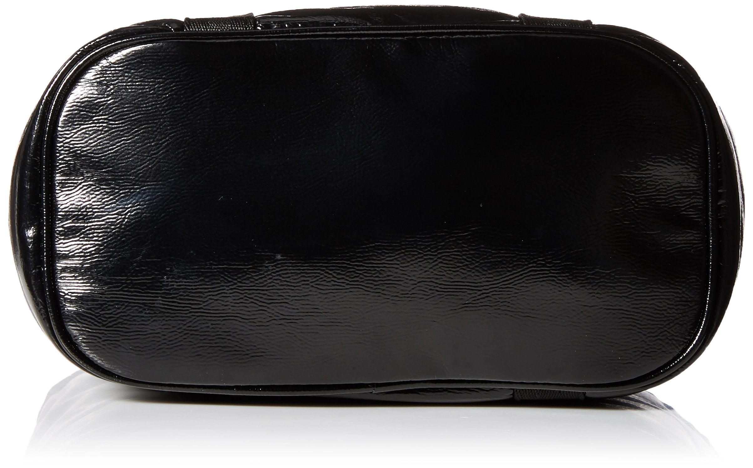 Black Crinkle Patent