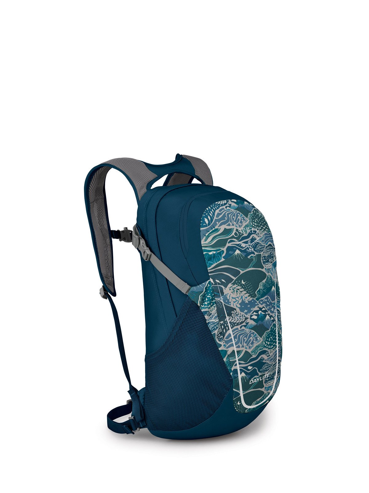Tectonic Print Blue