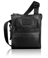 TUMI Alpha Leather Travel Men's Pocket Bag Small