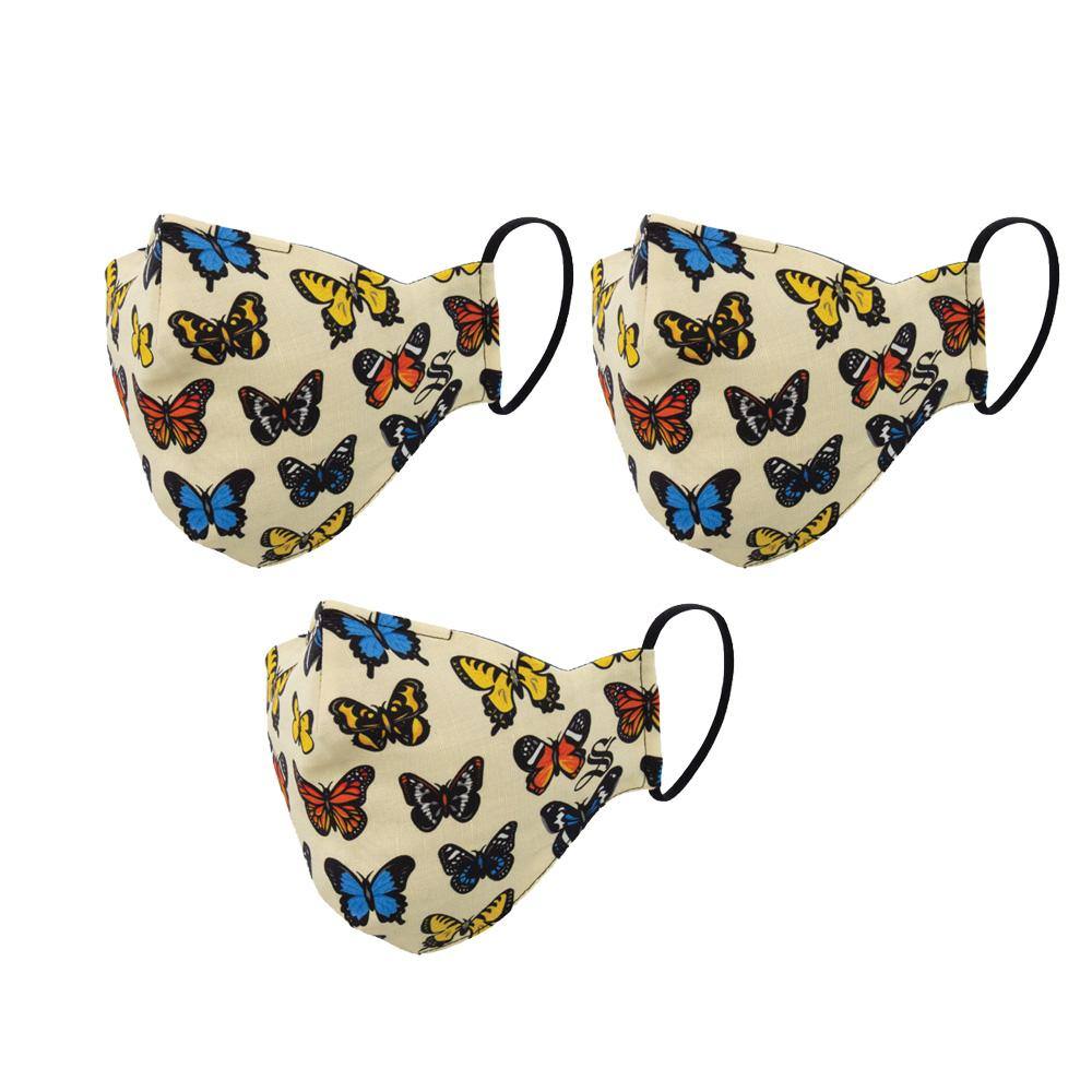 Majestic Butterflies - Ivory