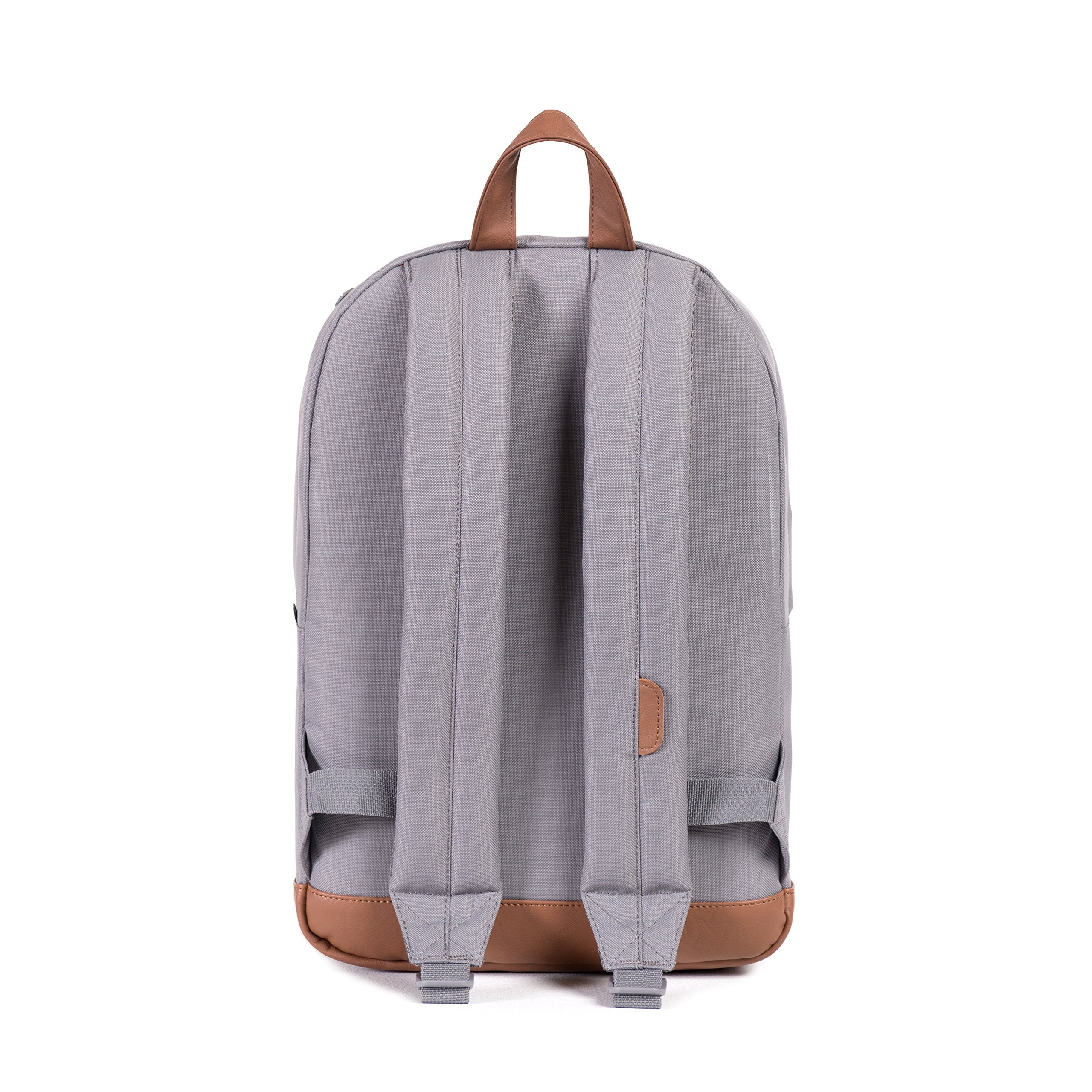 Grey/Tan Synthetic Leather