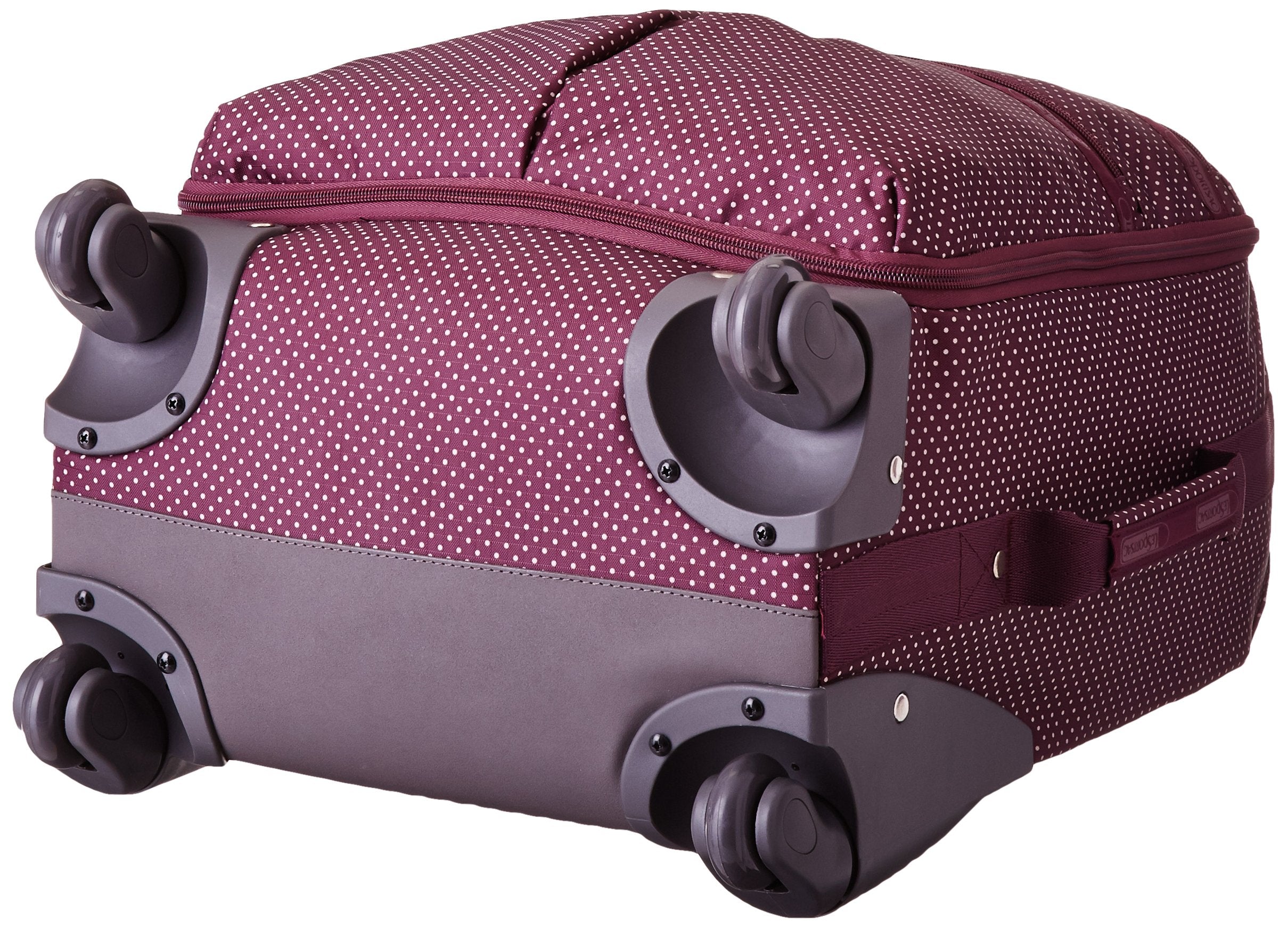 Burgundy Pin Dot Tr