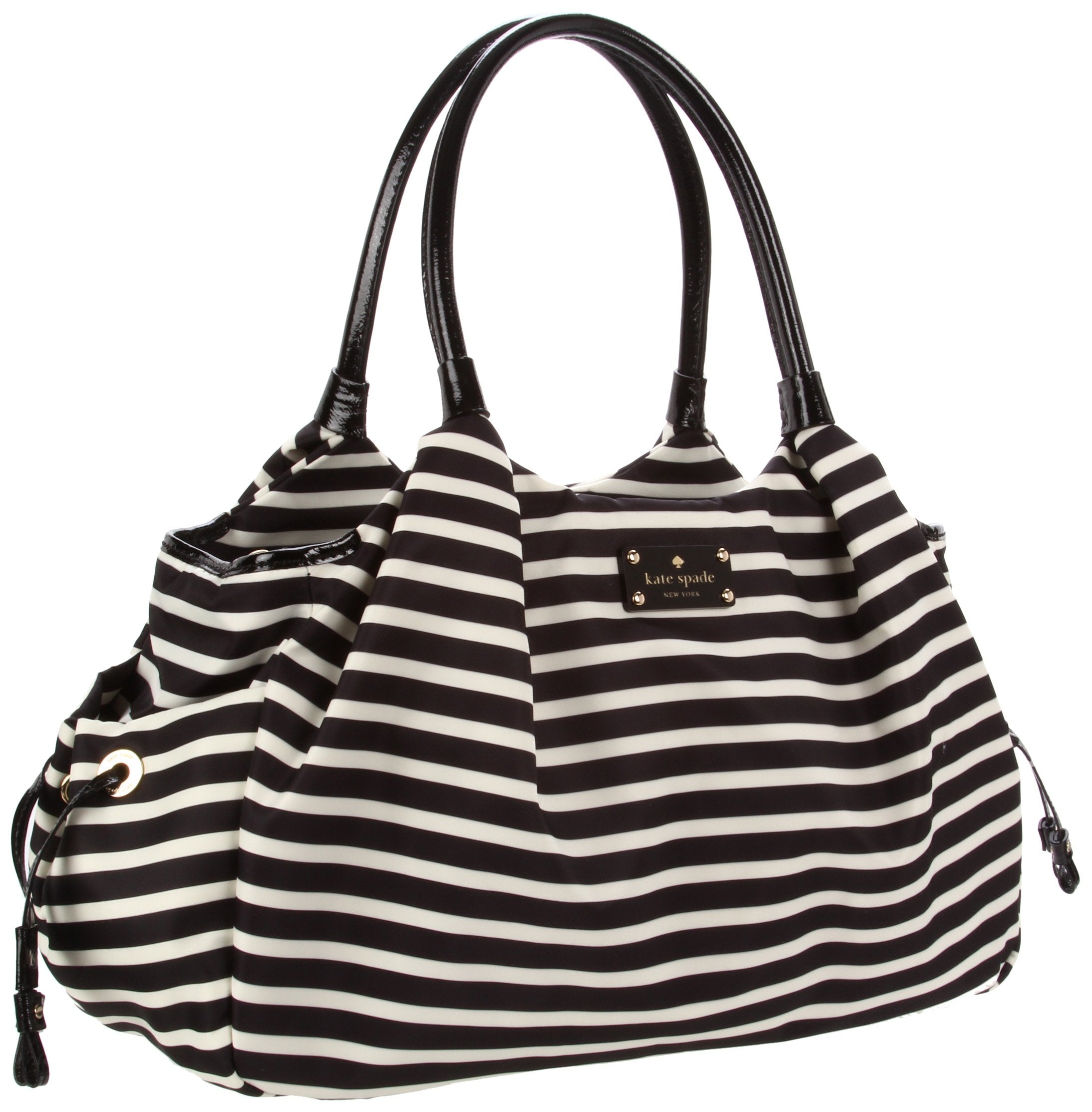 Kate Spade Seaside Nylon Francis Baby / Diaper Bag - French Navy/Cream  PXRU4884-498 098689715223 - Handbags, Seaside - Jomashop