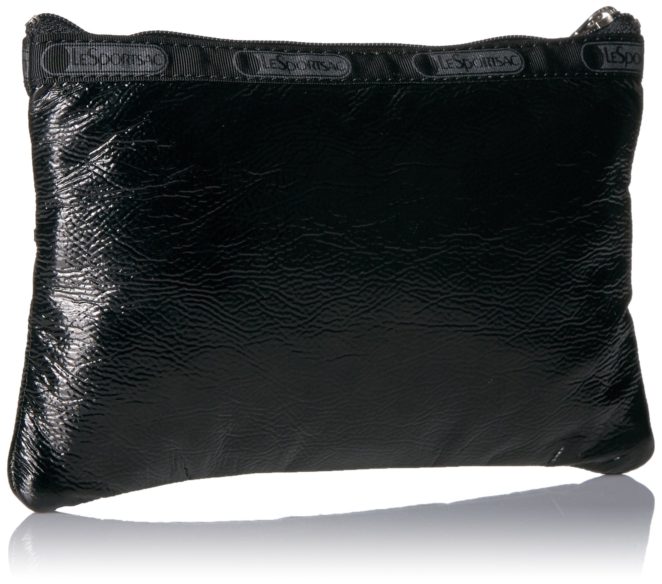 Black Crinkle Patent