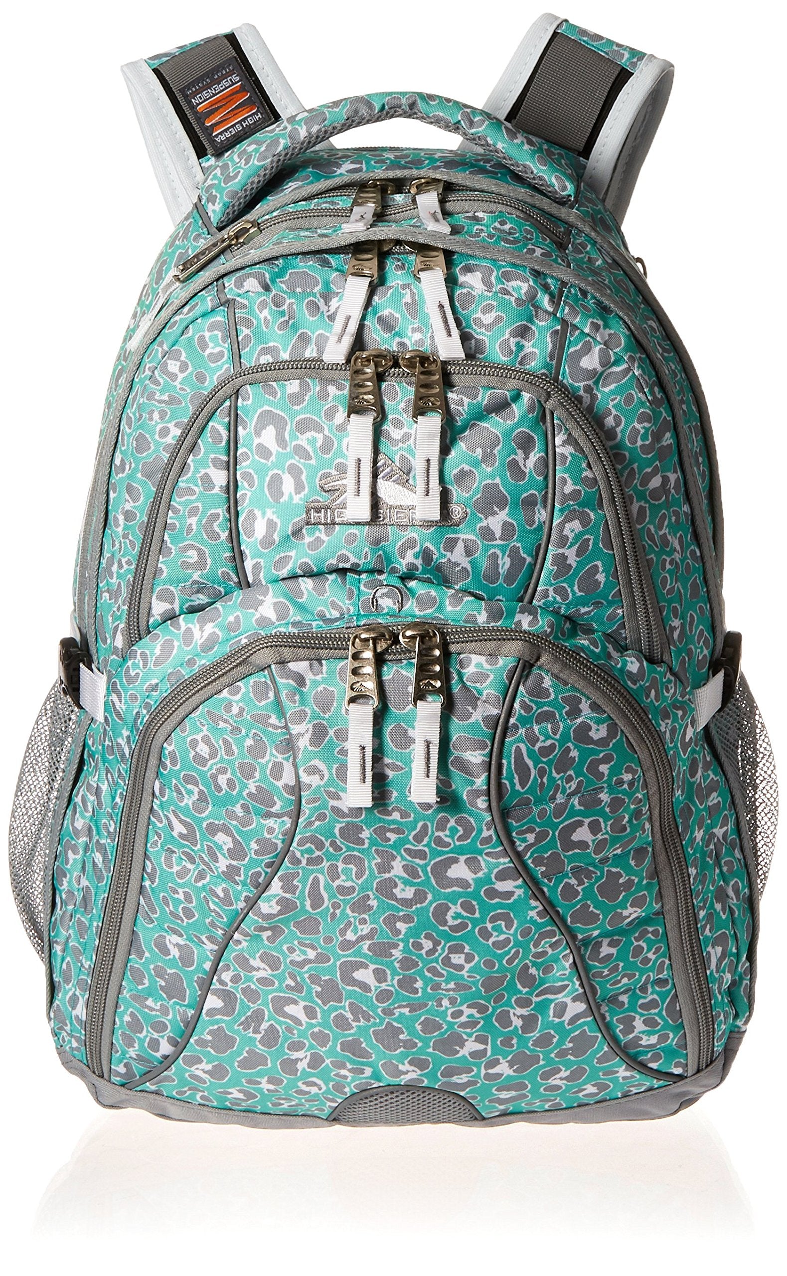 Mint Leopard/Ash/White