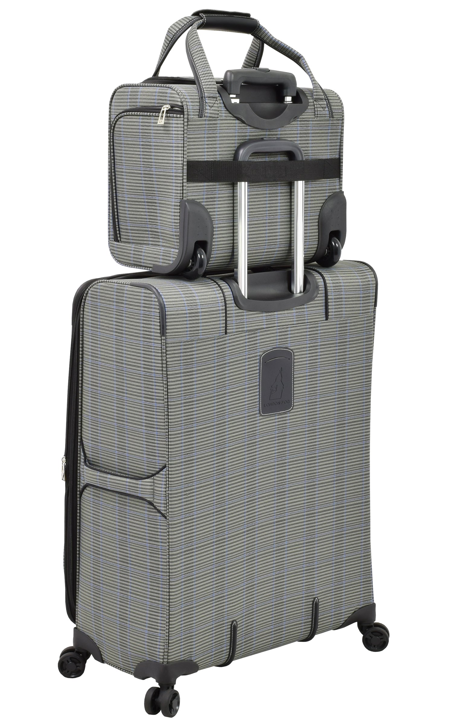 Grey Sapphire Plaid