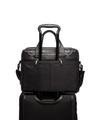 TUMI Alpha Expandable Organizer Laptop Brief