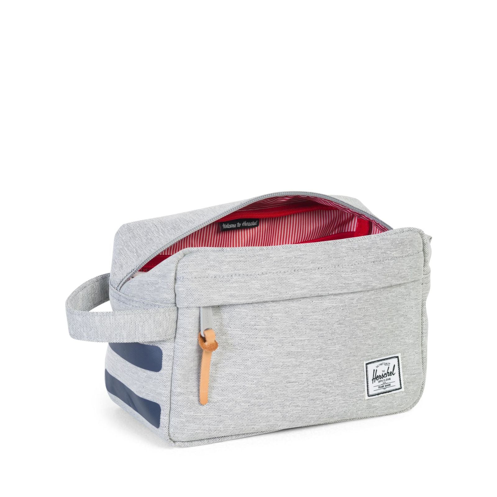 Light Grey Crosshatch Stripe