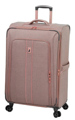 Rose Charcoal Herringbone