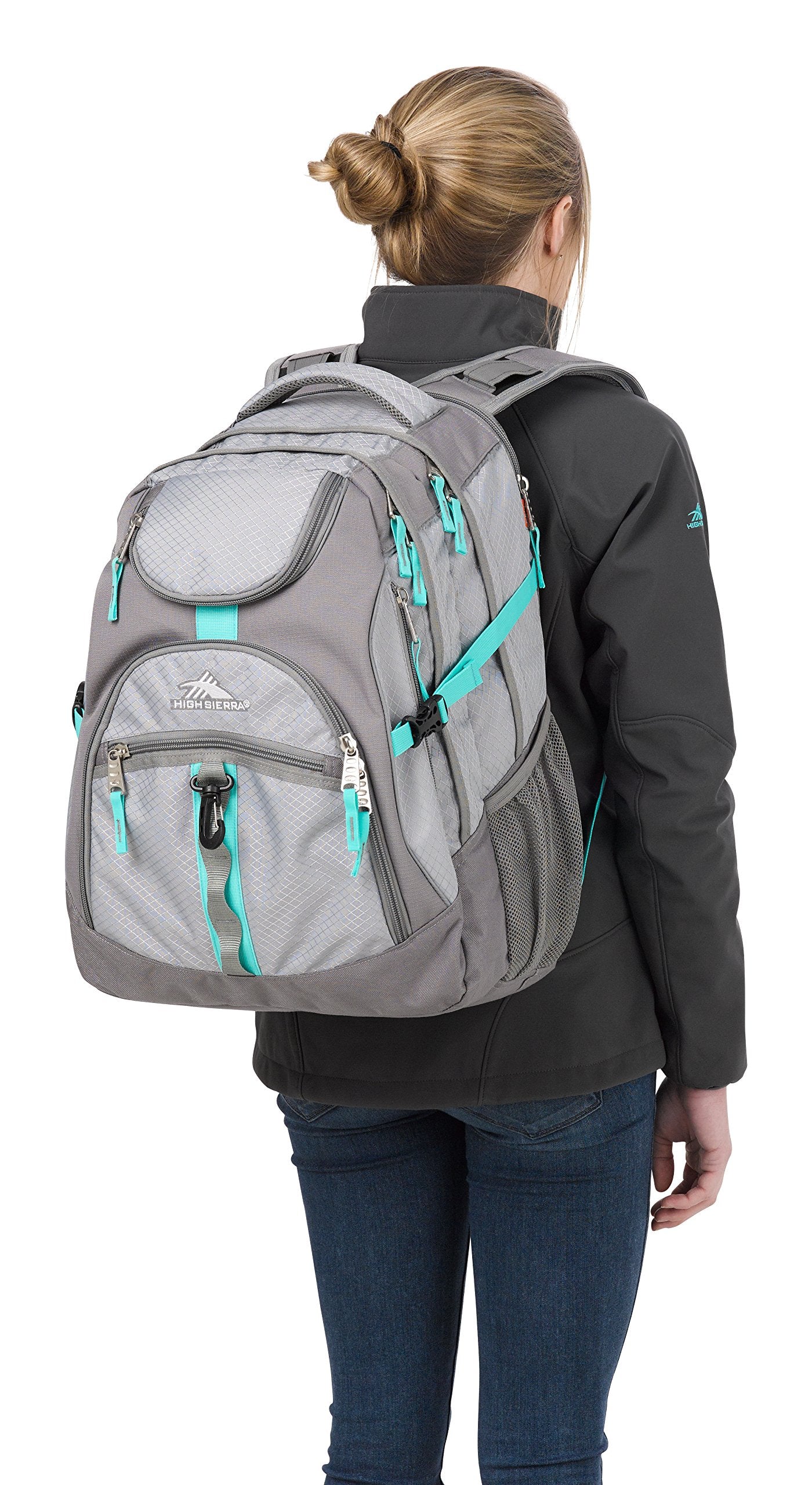 Ash/Charcoal/Aquamarine