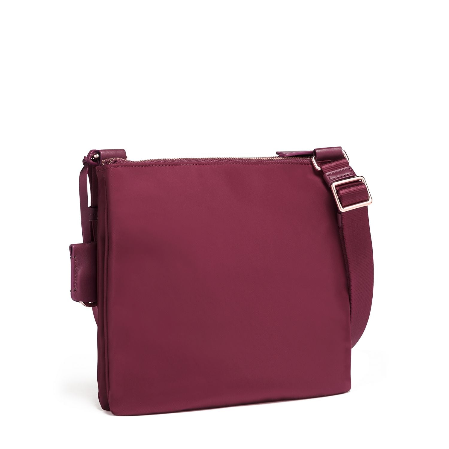 Calvin Klein Leather Mini Bag Burgundy Red Pink Purple 