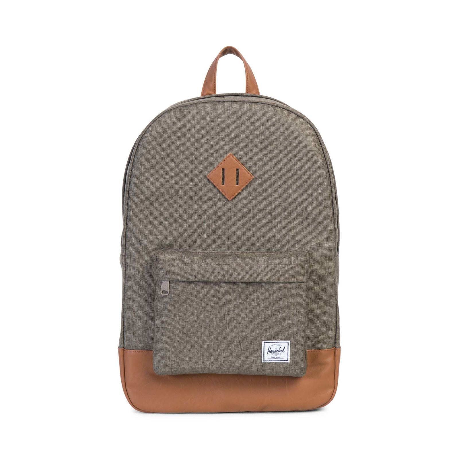 Canteen Crosshatch/Tan Synthetic Leather