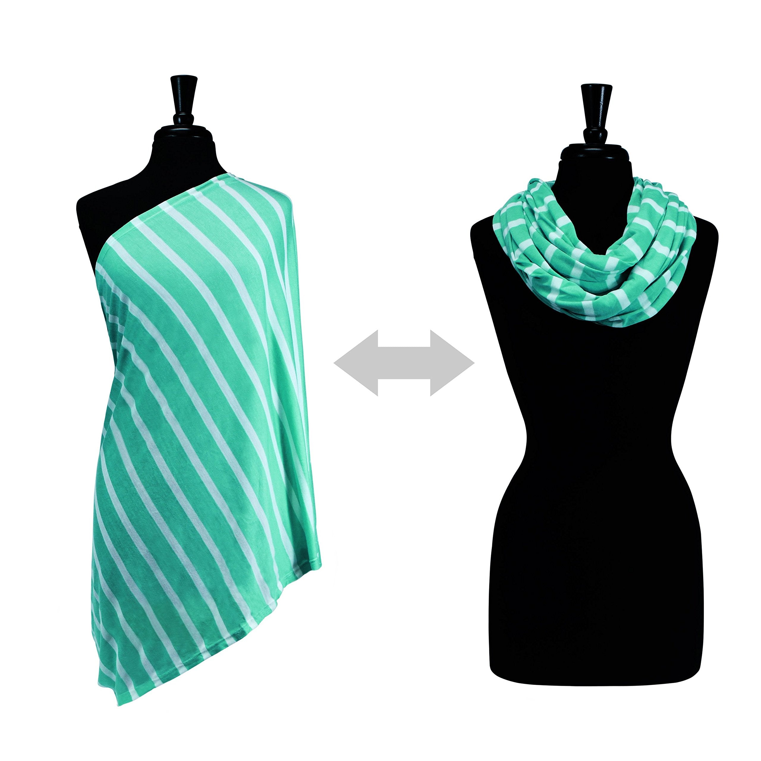 Turquoise Seaside Stripe