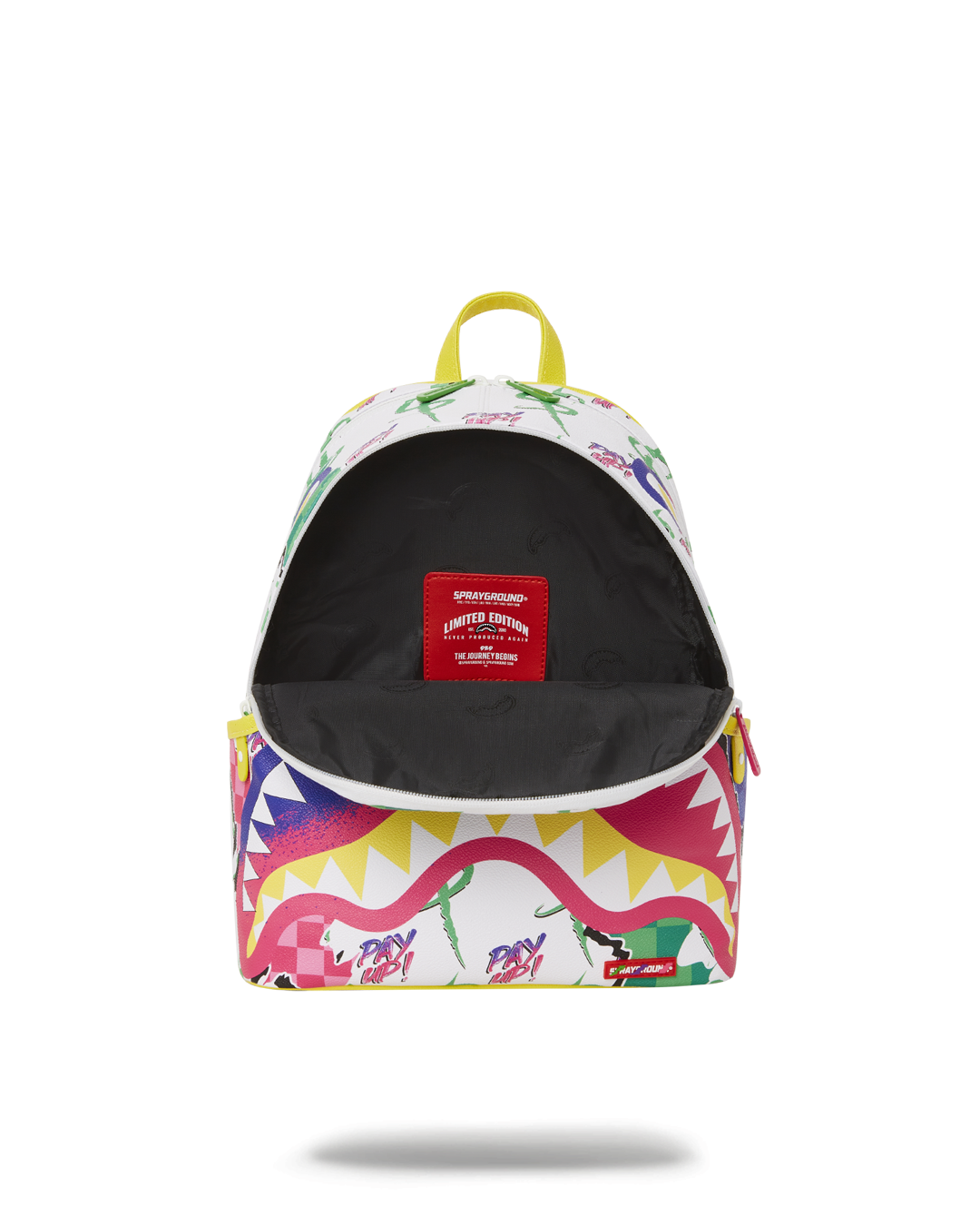 Sprayground Bite Me Shark: Black Backpack