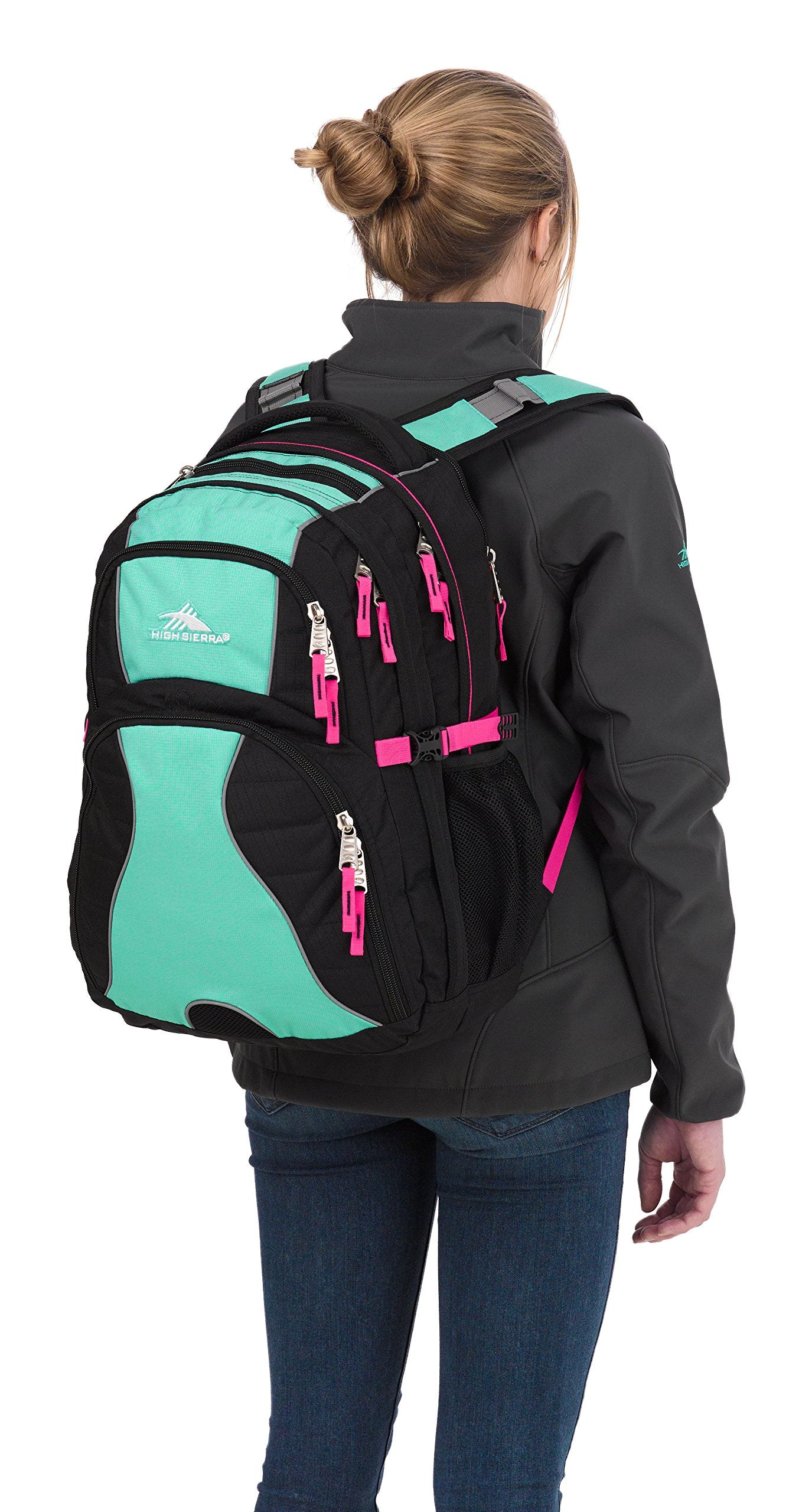 Black/Aquamarine/Flamingo