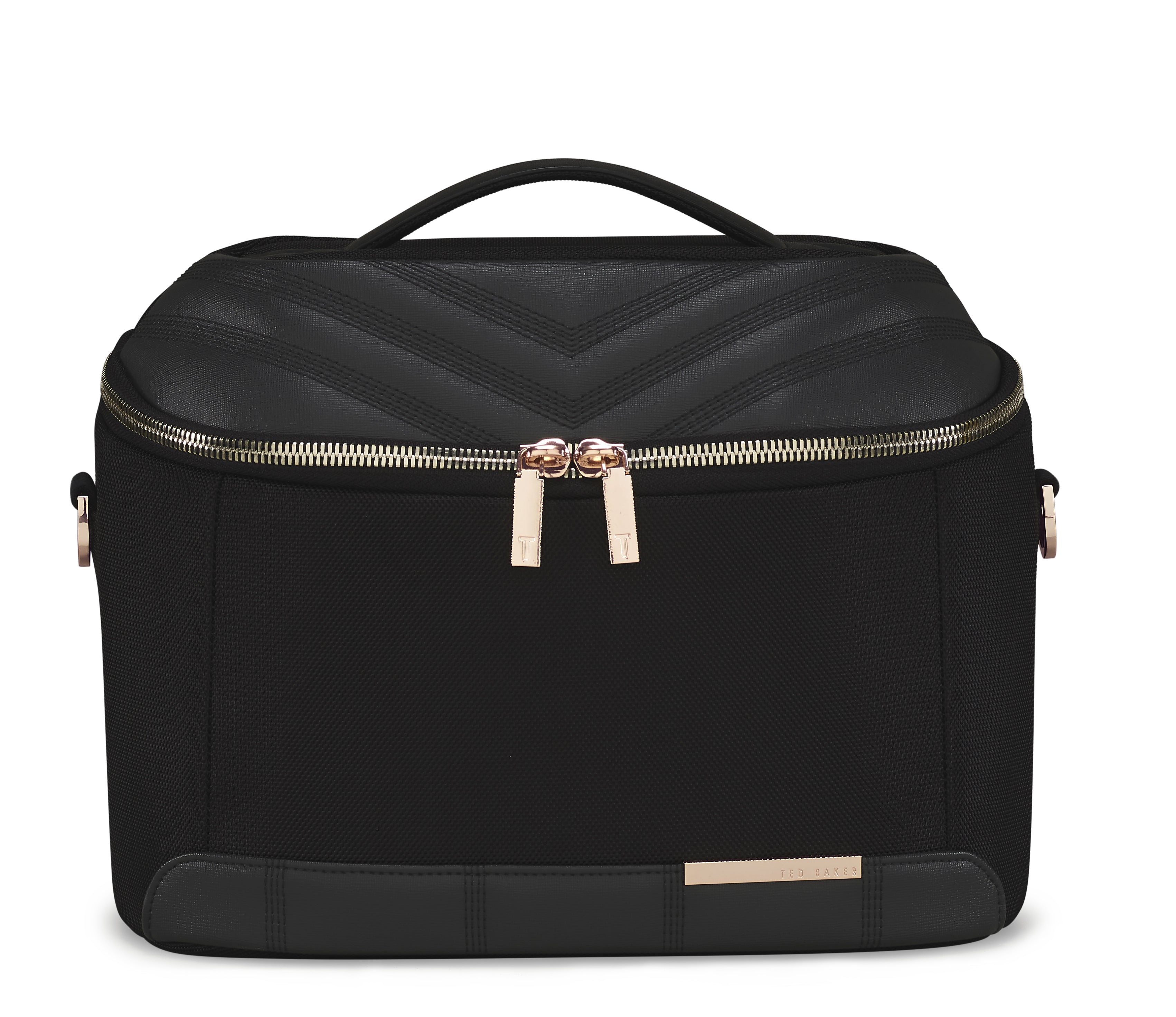 Ted Baker Women's Albany Softside Luggage, Suitcase Collection (Black, Holdall Bag)