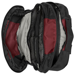 Black/Crimson