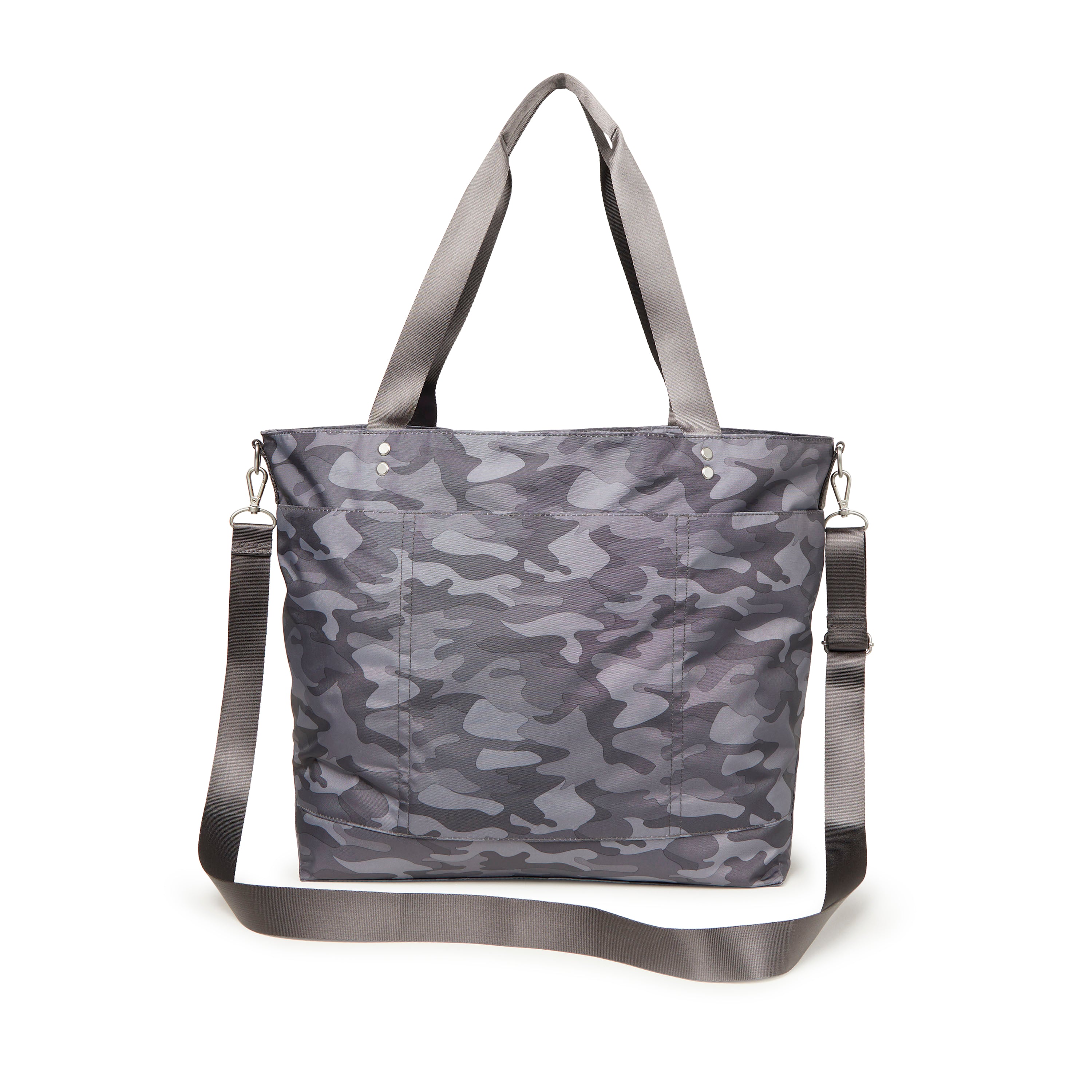 Dark Grey Camo Print