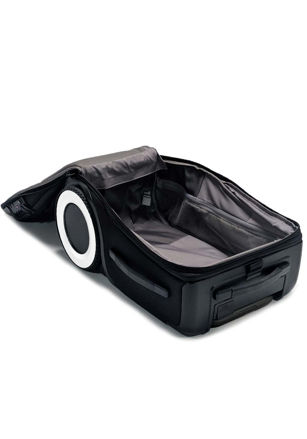 Stealth Black - White