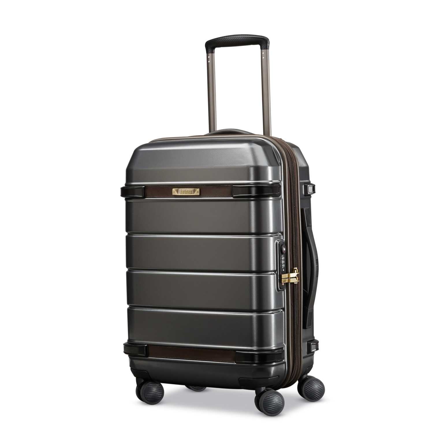 Hartmann Century Hardside Carry On Expandable Spinner Graphite Espresso Carry On