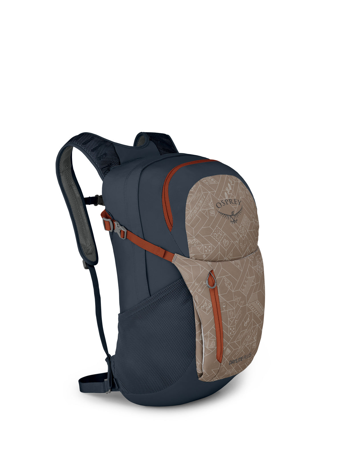 Camping Print Chestnut Tan
