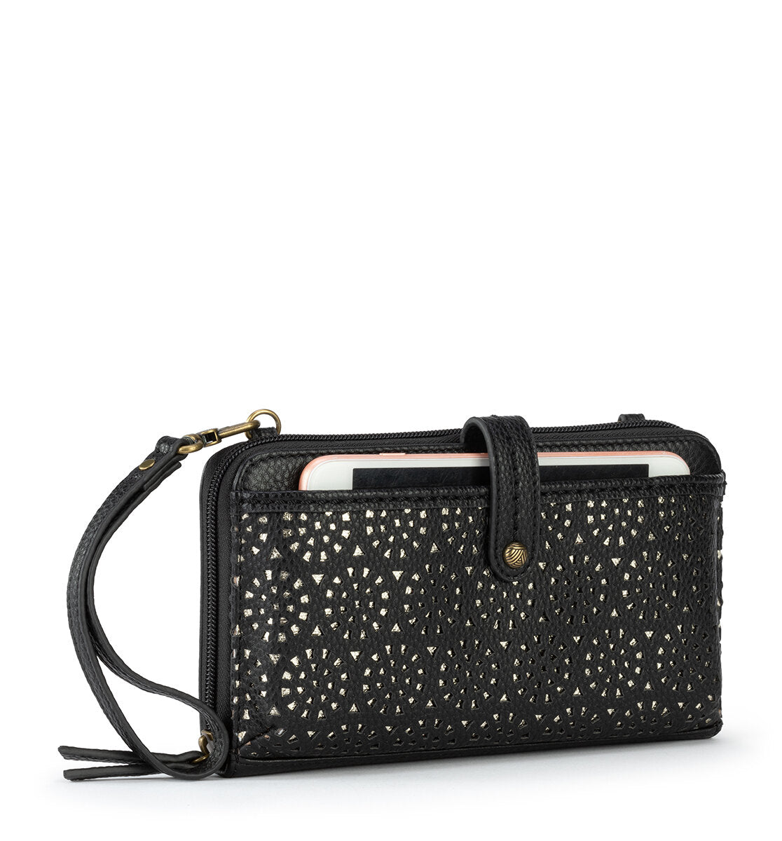The sak iris smartphone crossbody wallet top