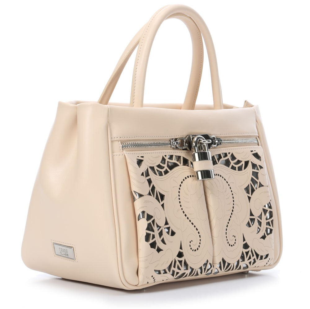 Cream color hand bag $$ from Sweden | Bags, Kate spade top handle bag, Top  handle bag