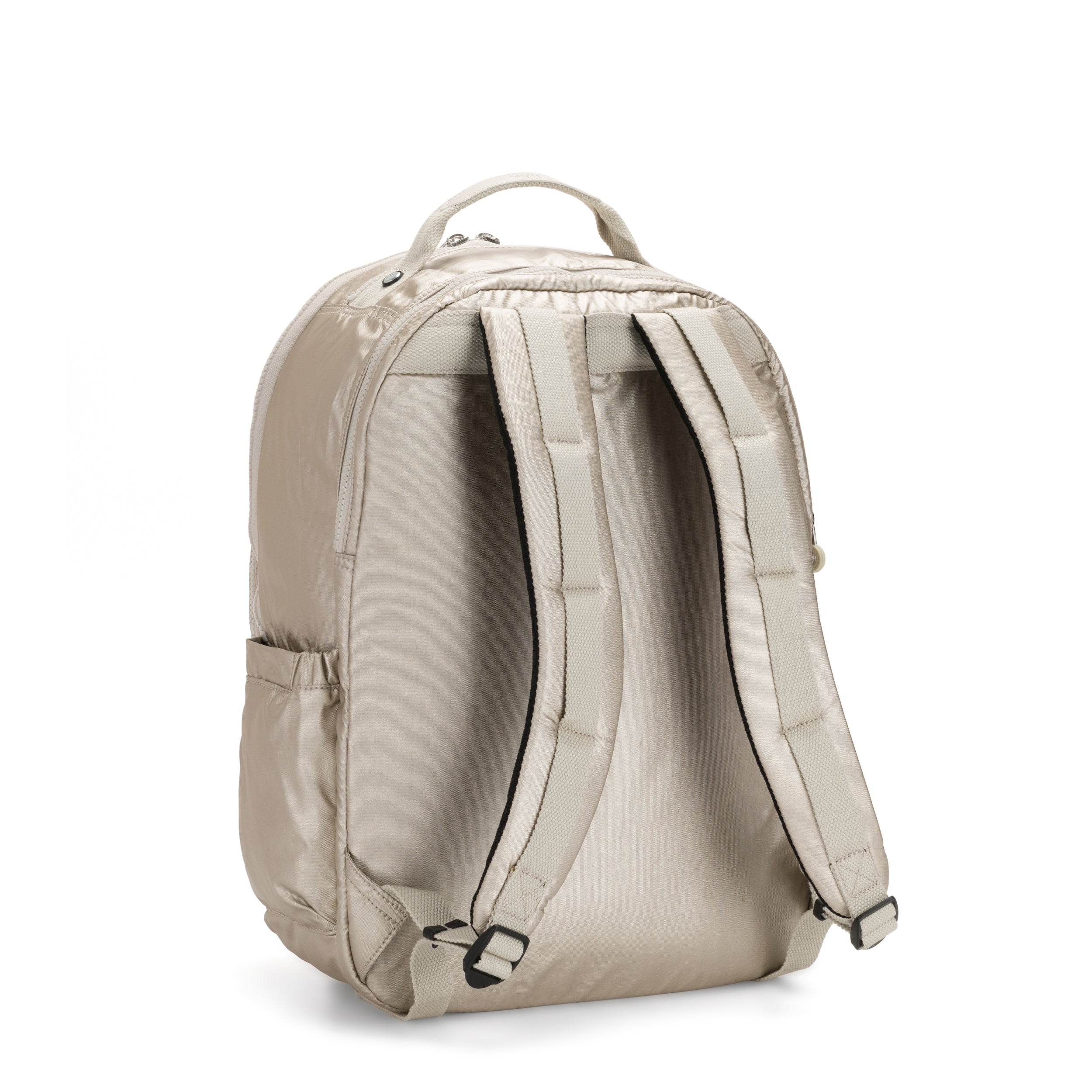 Kipling Seoul Small Metallic Tablet Backpack Metallic Glow