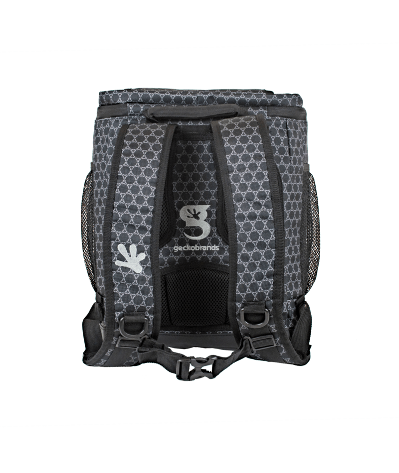 Geckobrands Opticool Backpack Cooler - Holds 24 Cans, Leak-Proof, 12+ Hour Ice Retention (Black/Green)
