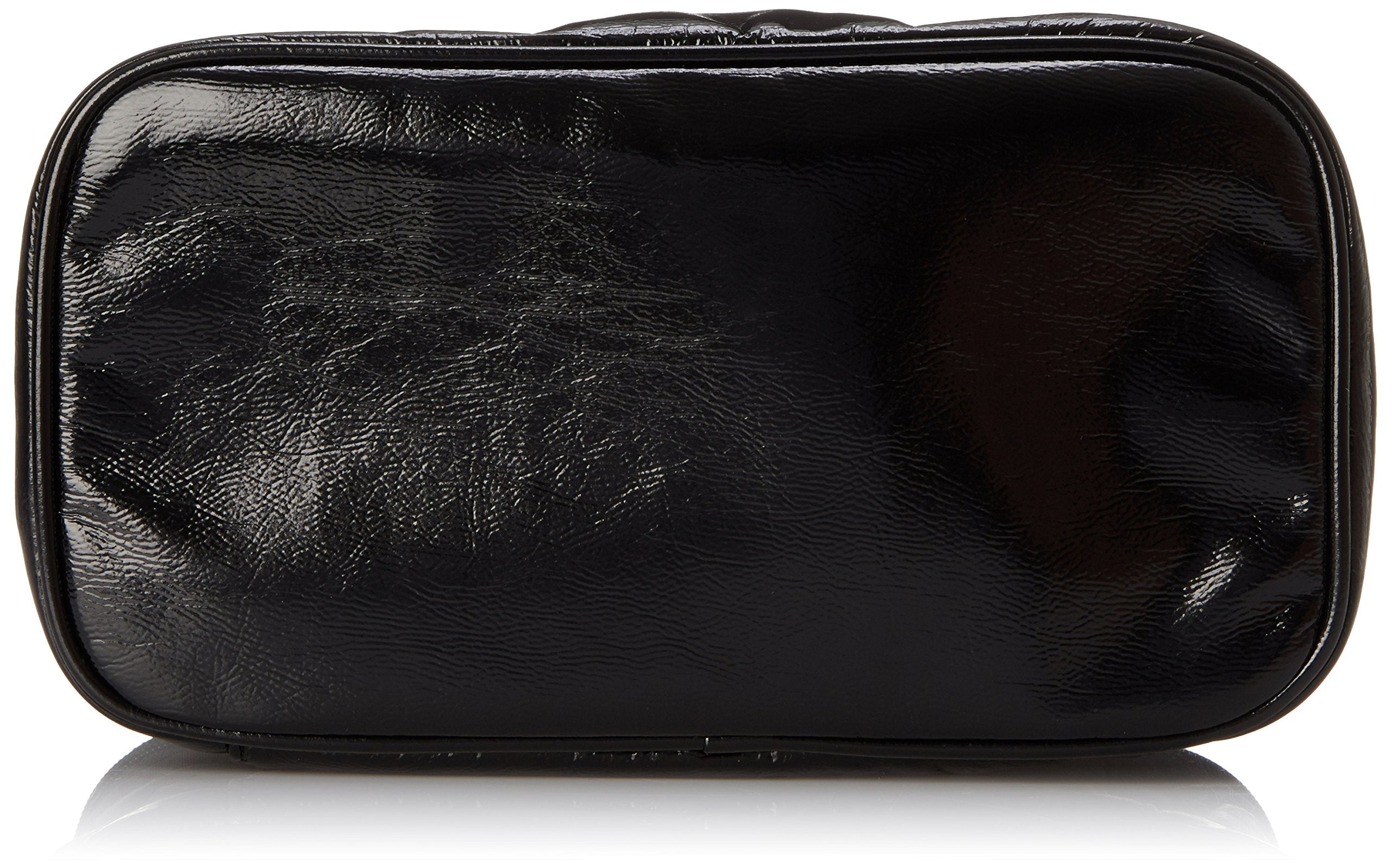 Black Crinkle Patent