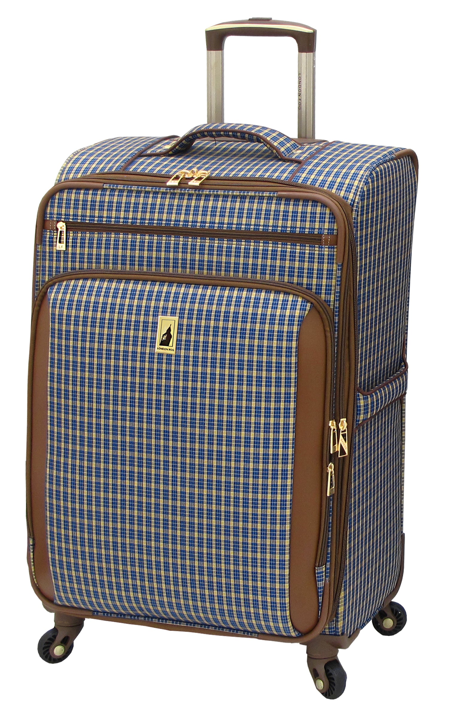 Blue/Tan Plaid