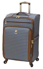 Blue/Tan Plaid