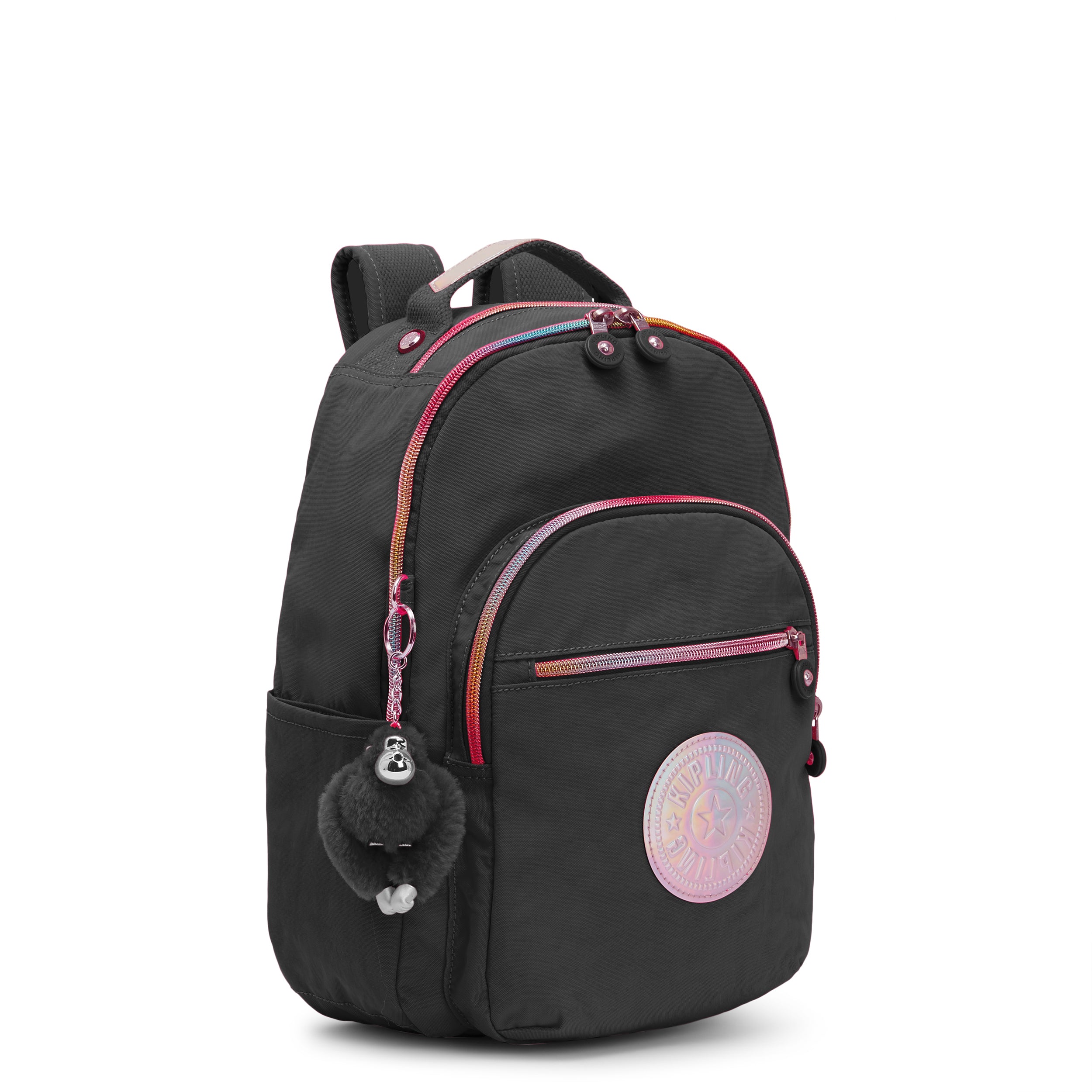 NWT Kipling SEOUL Backpack with Laptop Protection VERY BERRY PINK BP3020