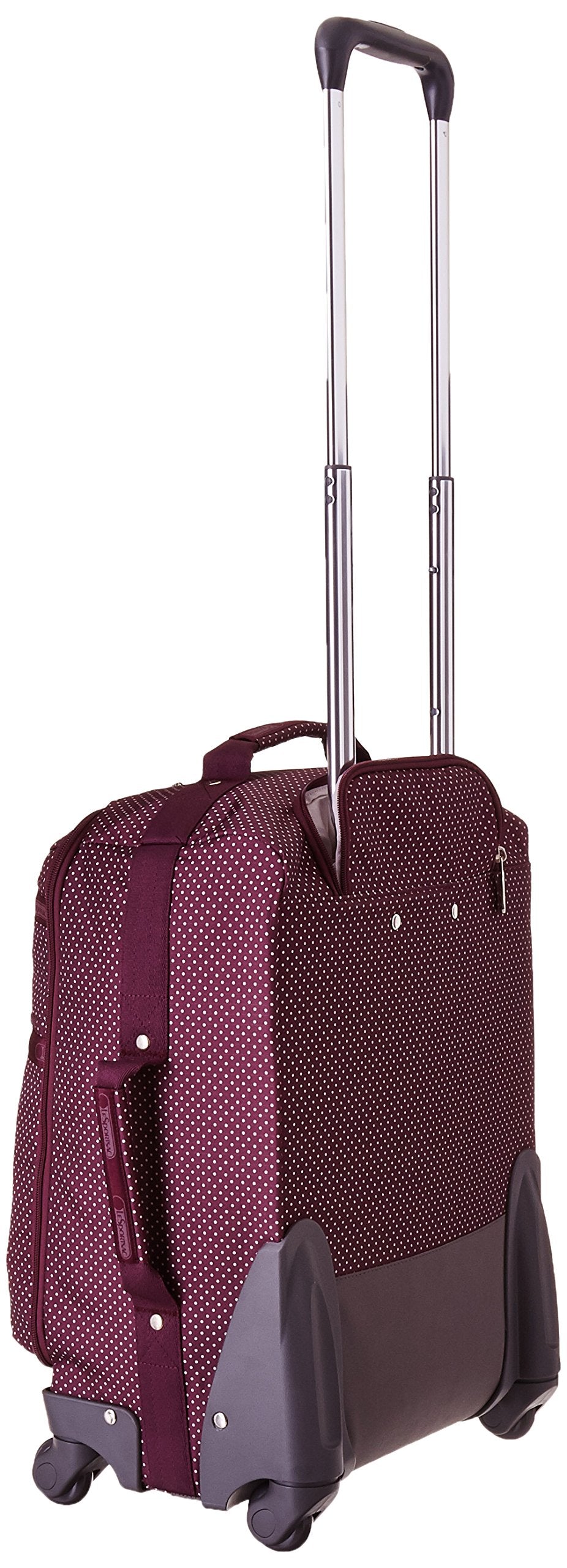Burgundy Pin Dot Tr