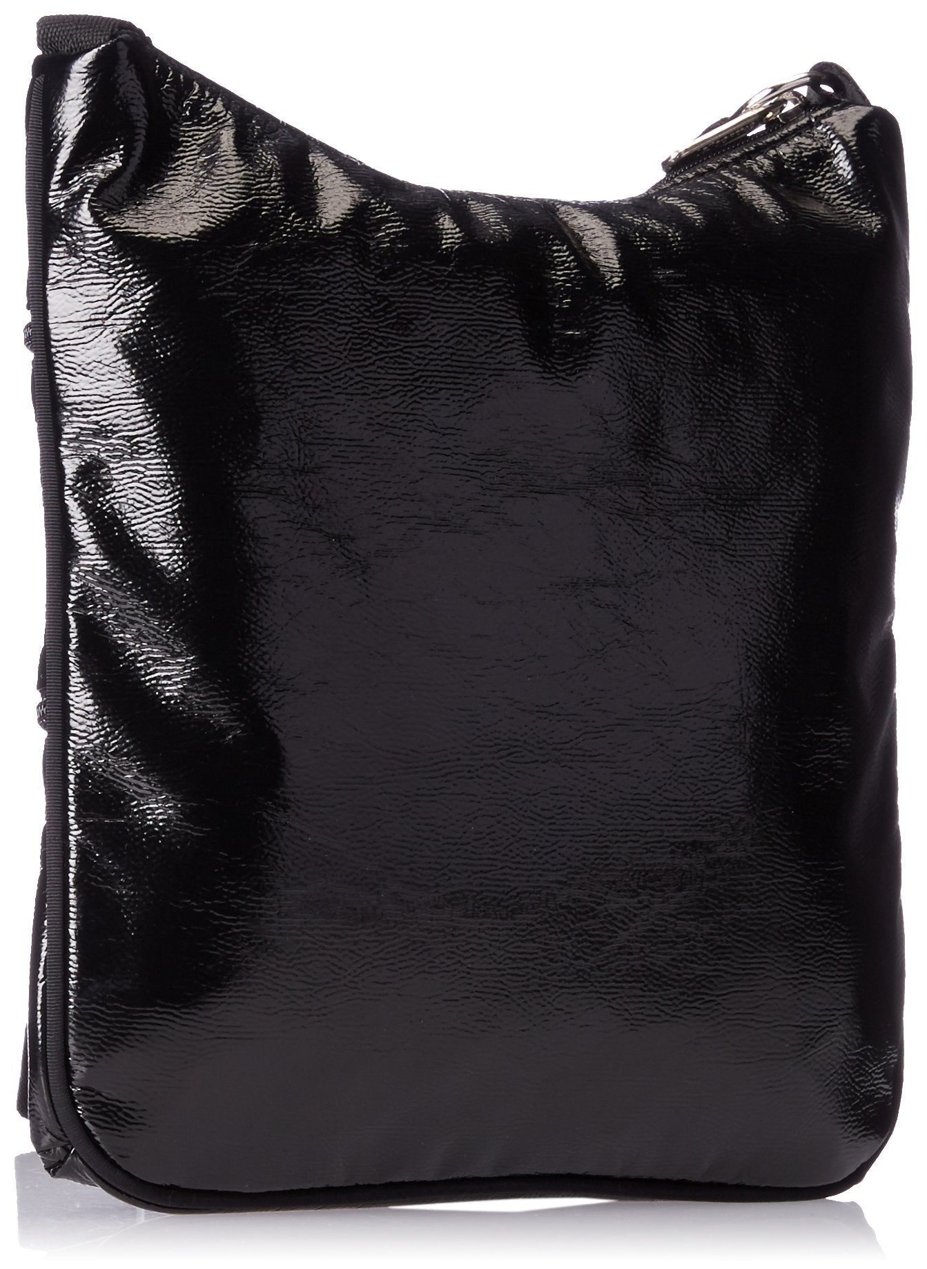 Black Crinkle Patent