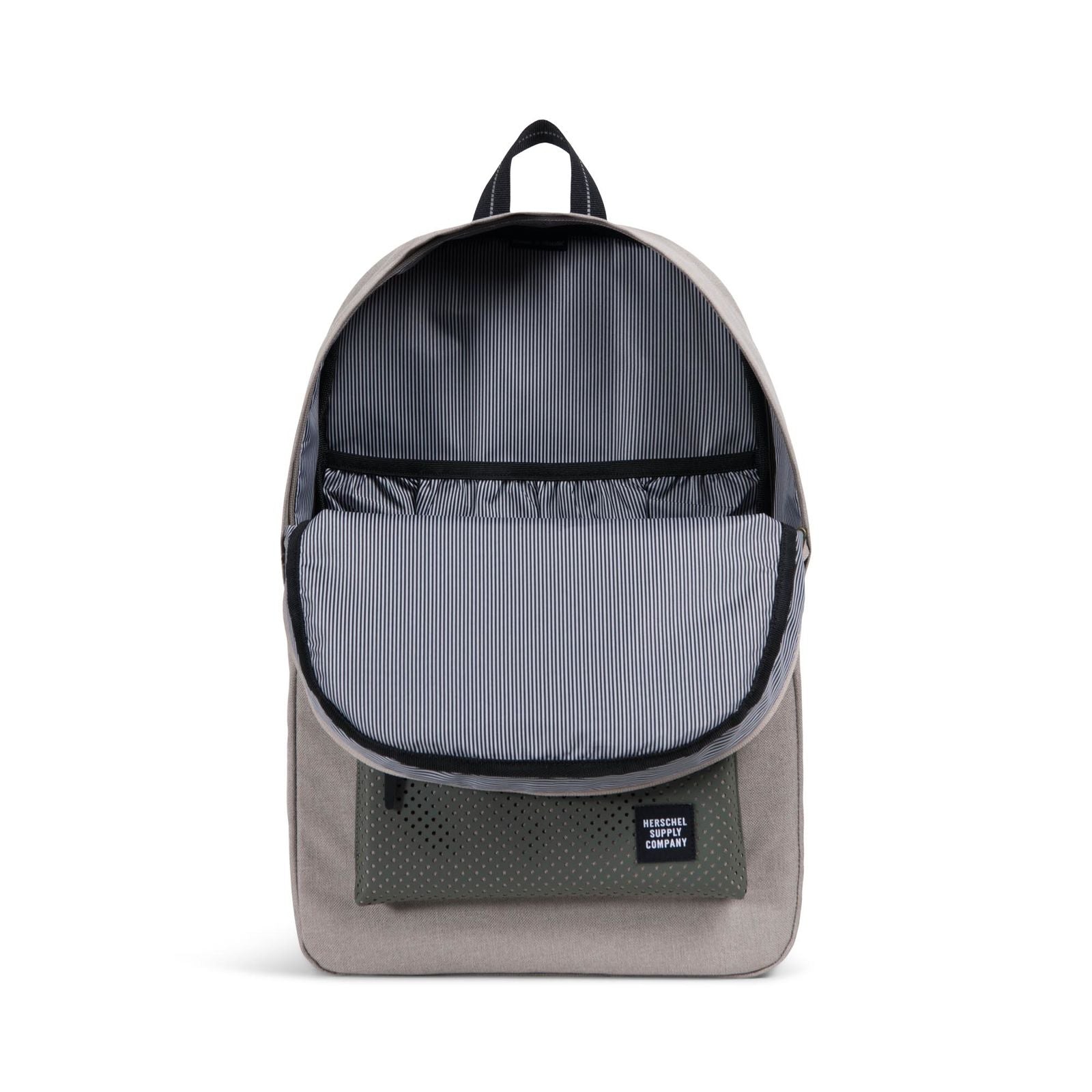 Light Khaki Crosshatch/Forest Night/Black Rubber