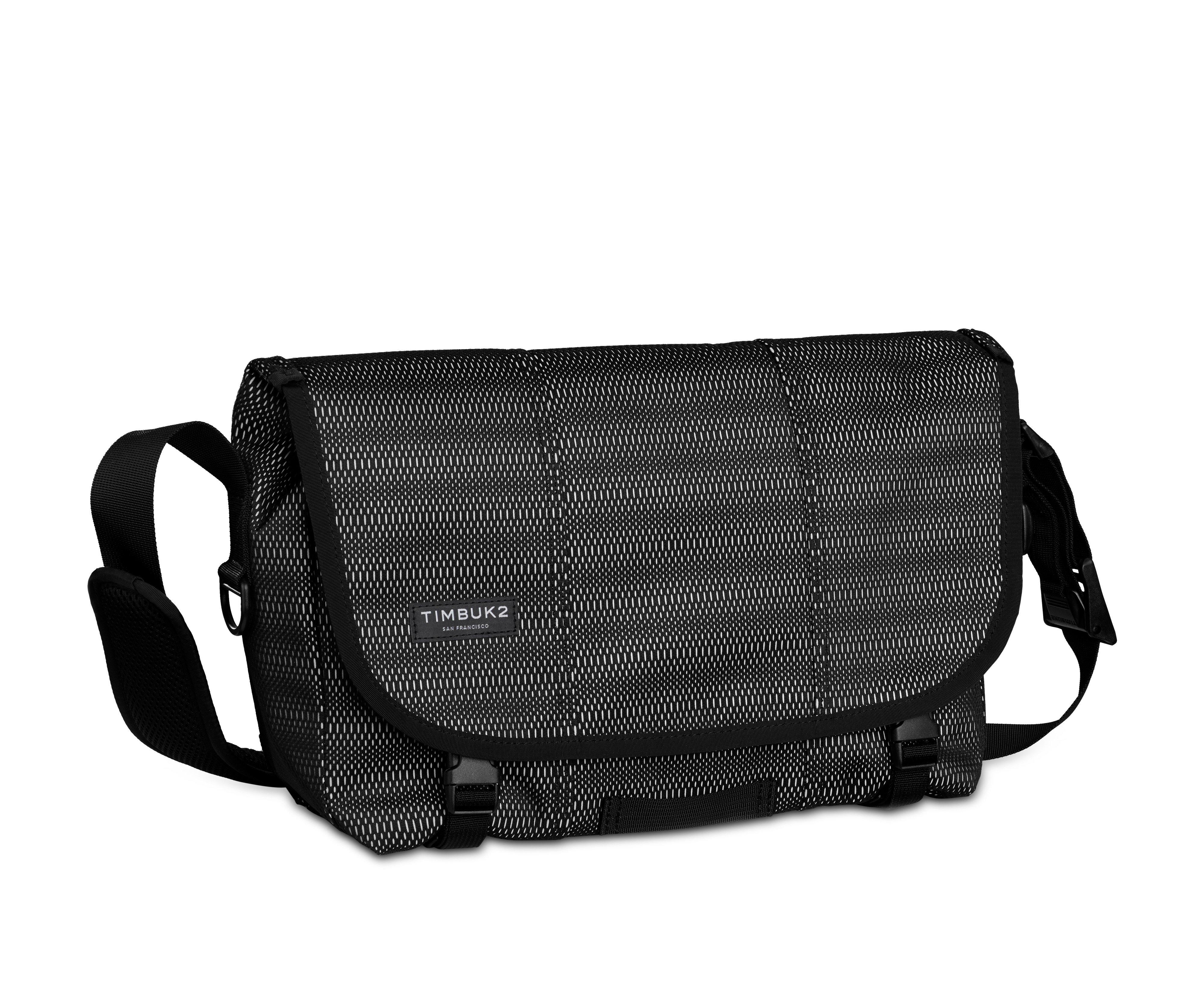 Jet Black Woven Reflective