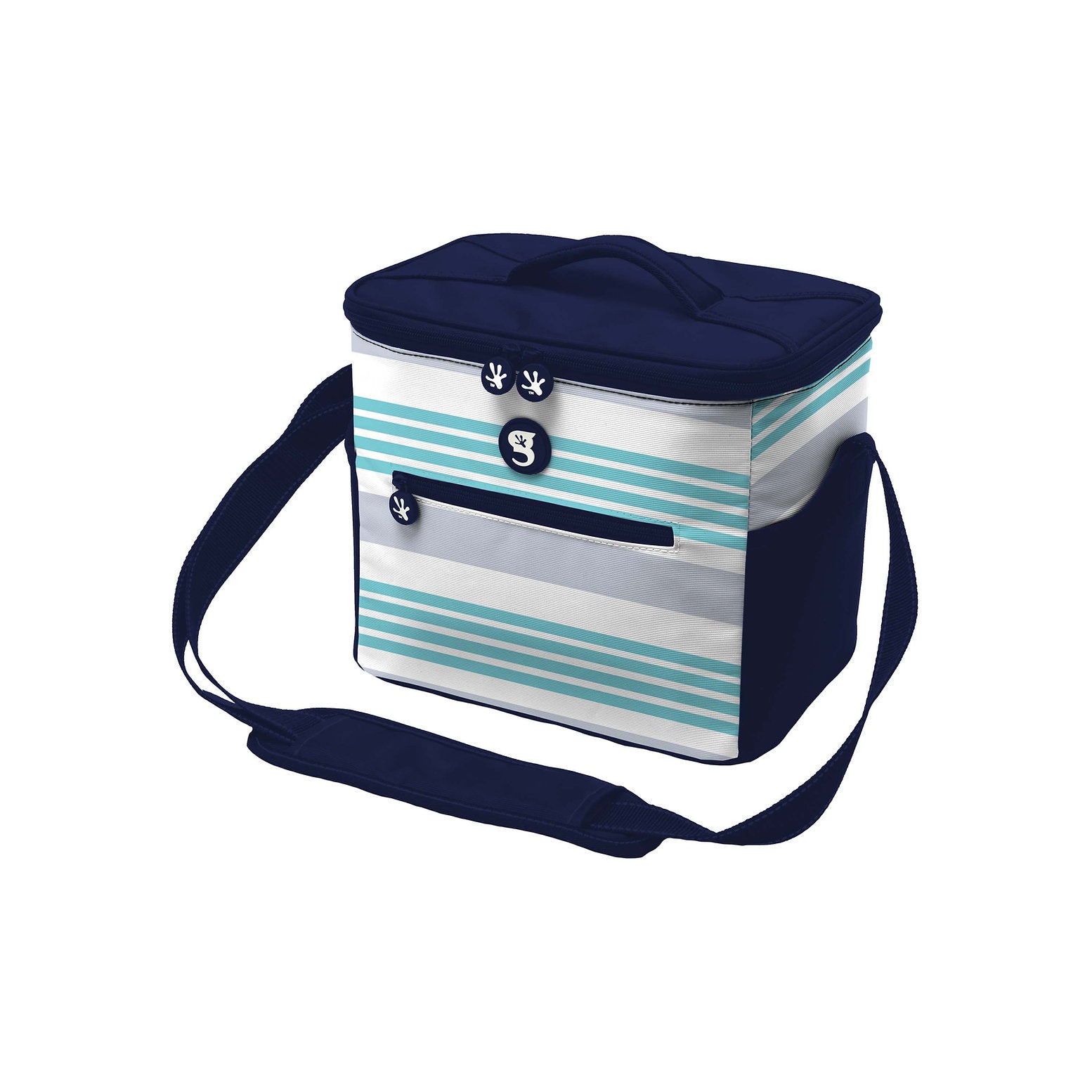 Blue & Grey Stripe