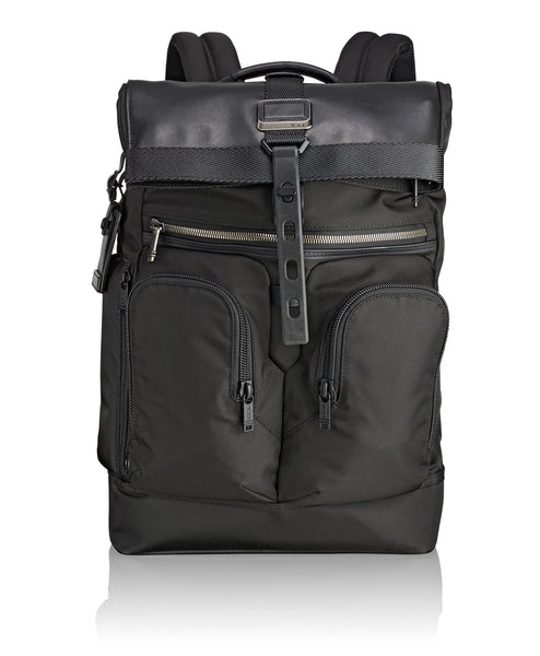 TUMI Alpha Bravo London Roll-Top Backpack – Luggage Online