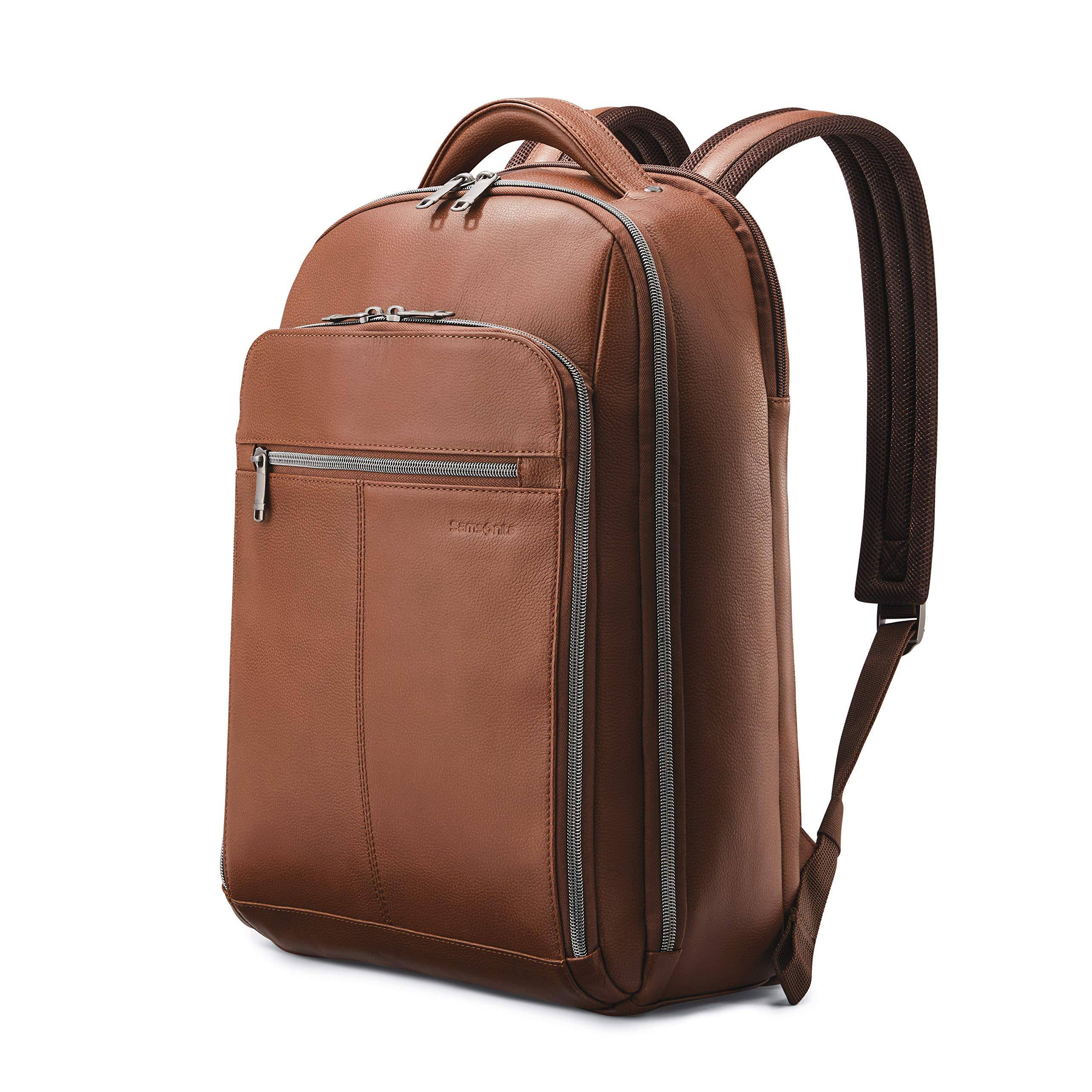 Classic Leather Backpack - Black