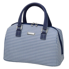 Navy/White Gingham Check