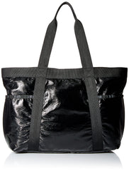 Black Crinkle Patent