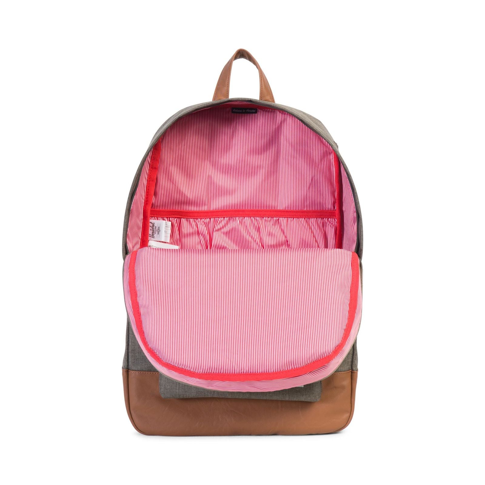 Canteen Crosshatch/Tan Synthetic Leather