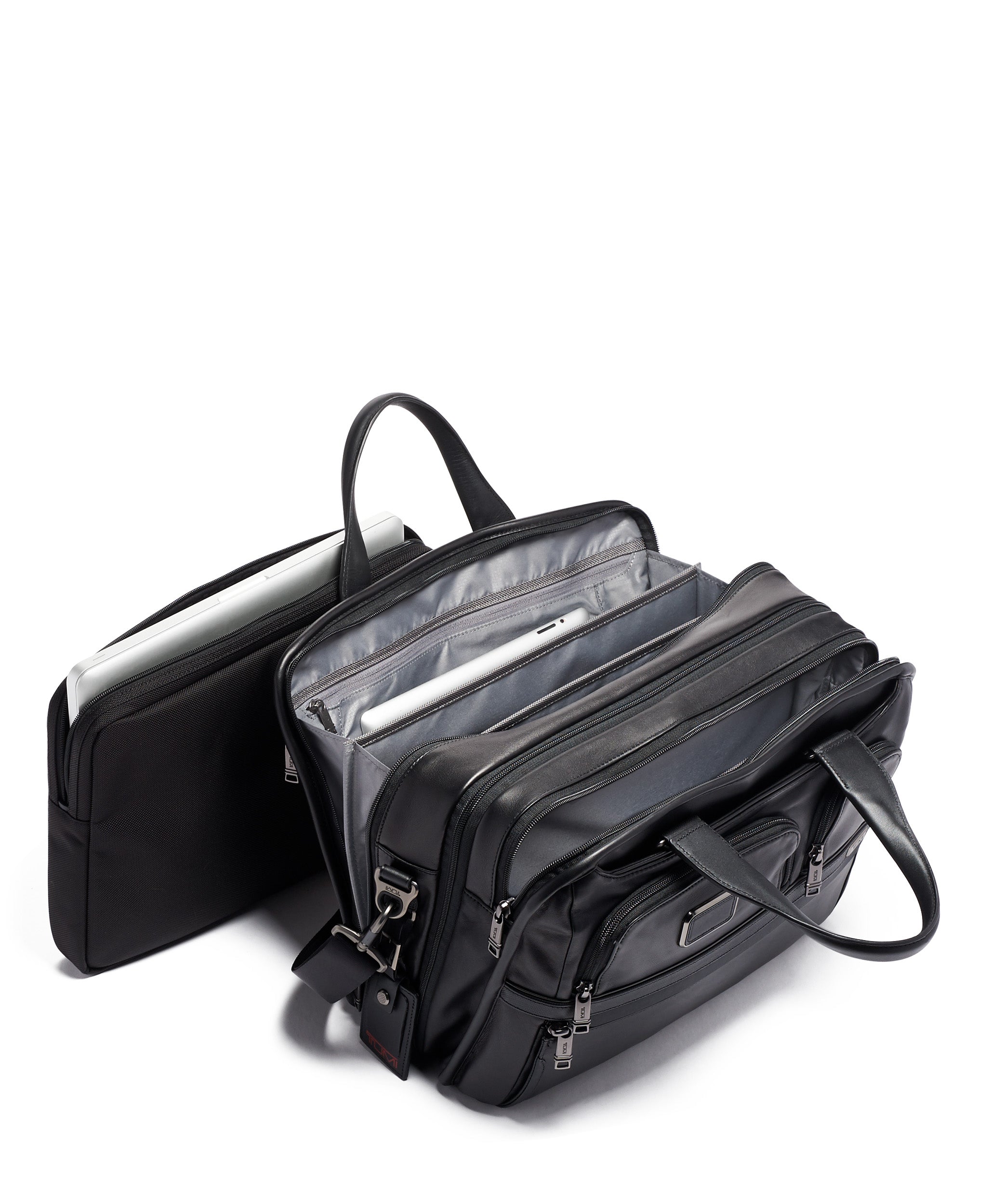 TUMI Alpha Expandable Organizer Laptop Brief – Luggage Online