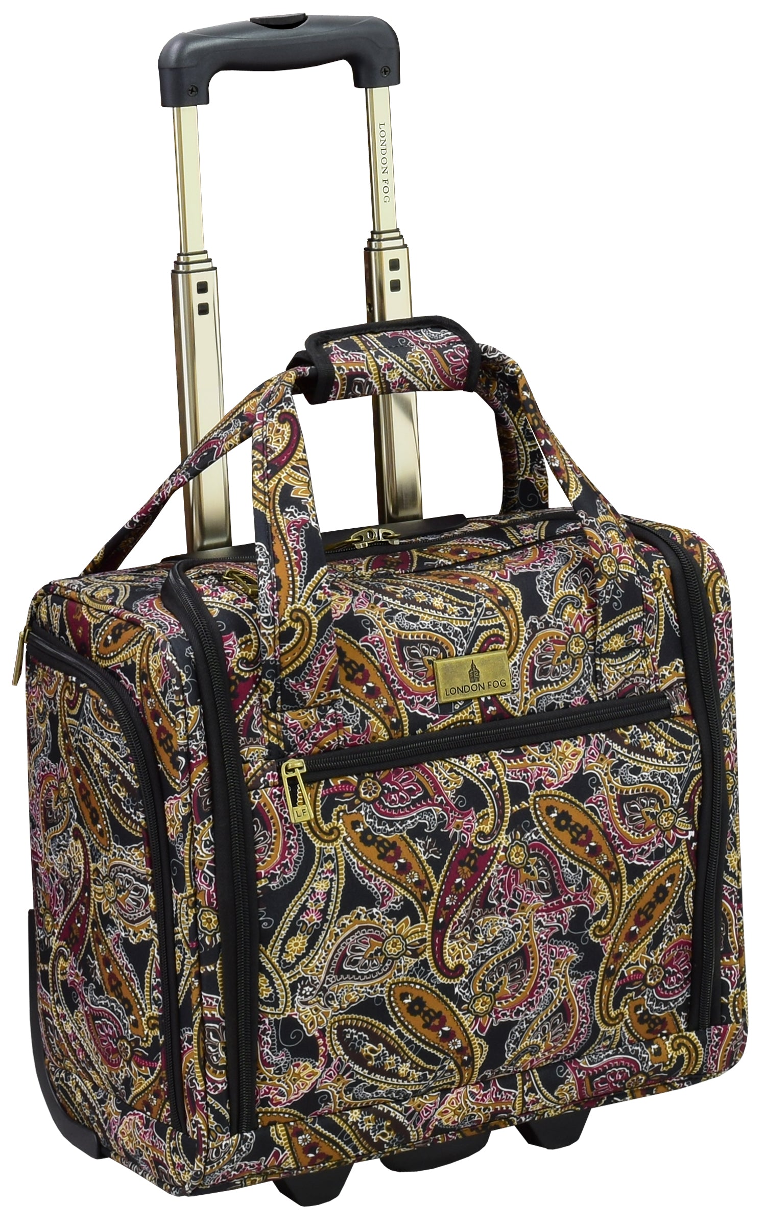 Black Gold Plum Paisley