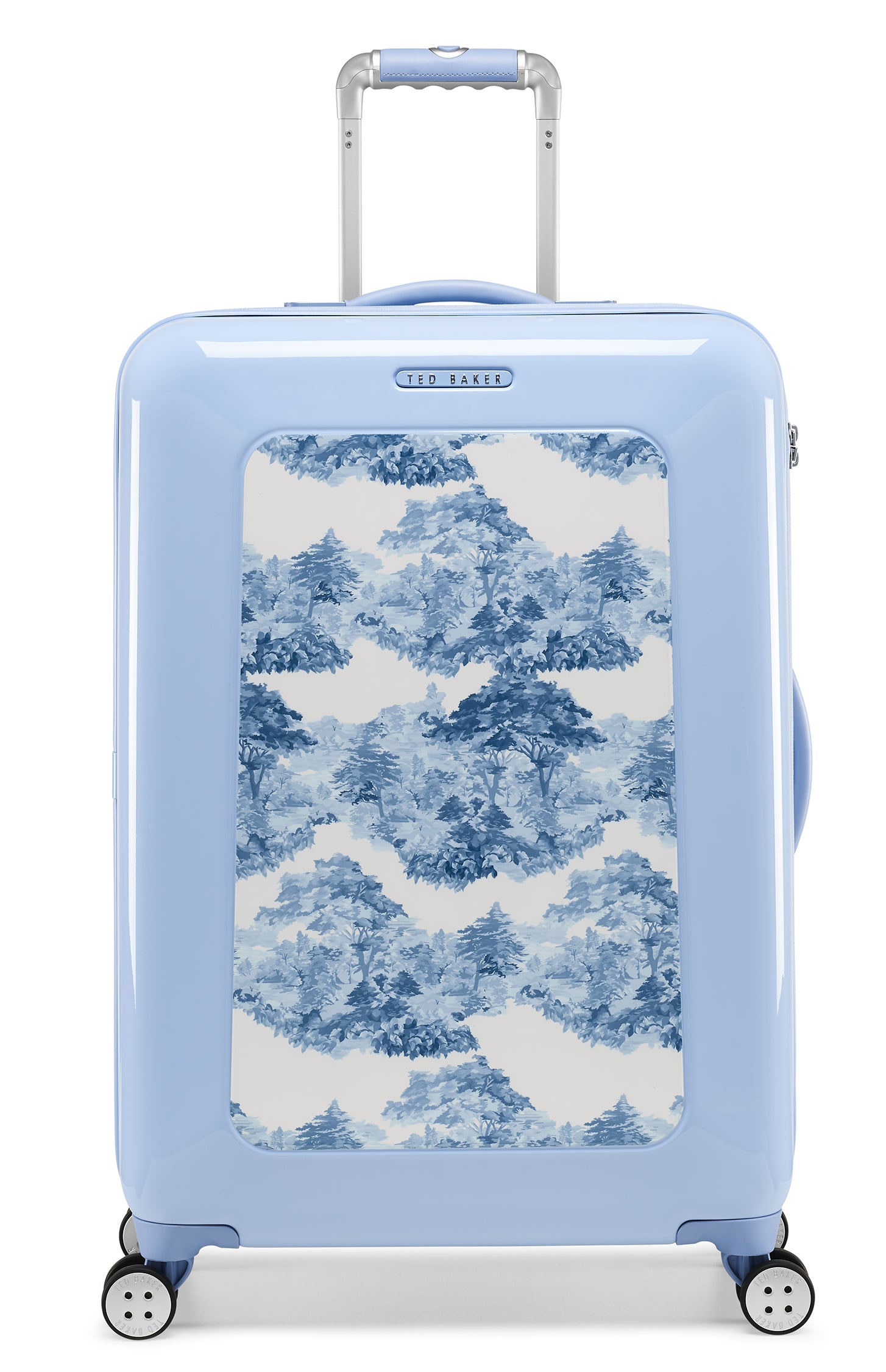Blue Landscape / Checked-Medium