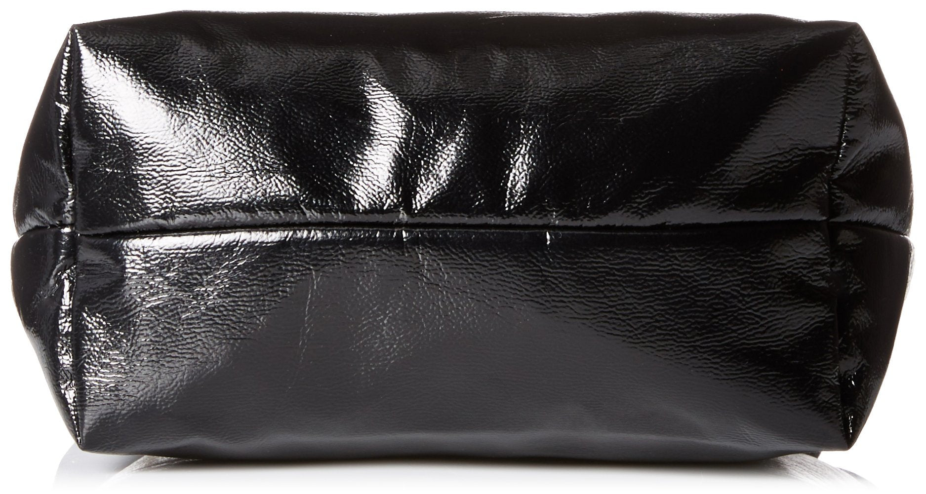 Black Crinkle Patent