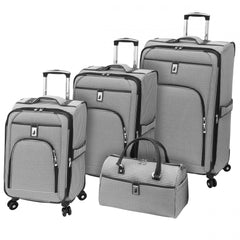 Houndstooth luggage set 2025