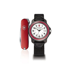 Victorinox Men s 249087 Original XL Analog Display Swiss Quartz Watch Luggage Online